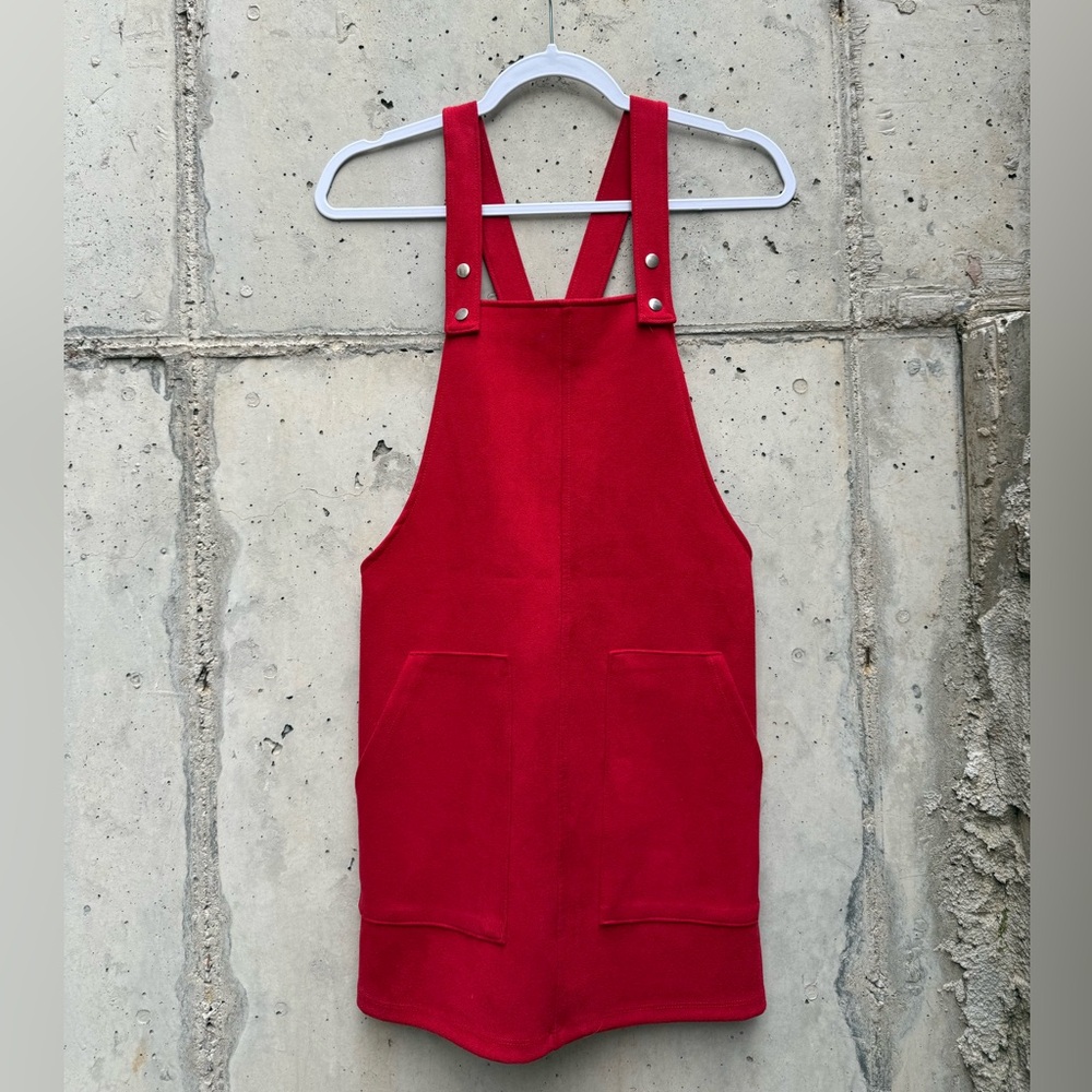 Forever 21 Red Jumper Dress